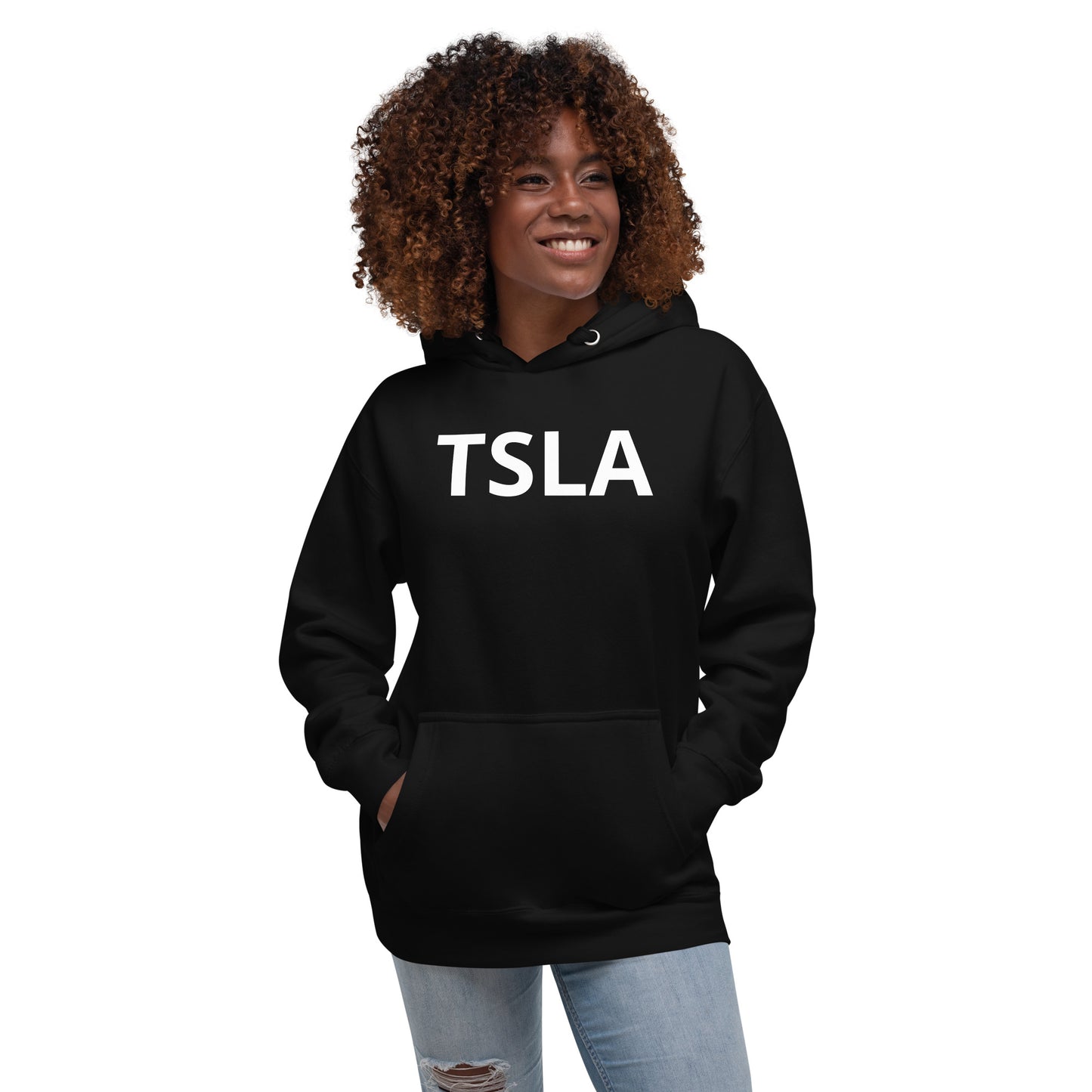 TSLA Stock Symbol Hoodie